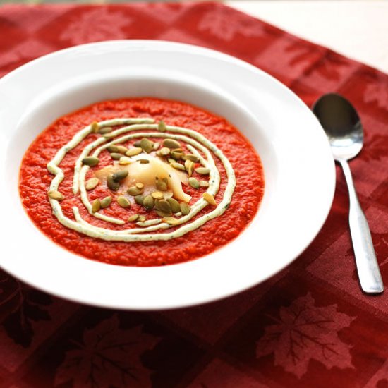 Roasted Red Pepper Soup