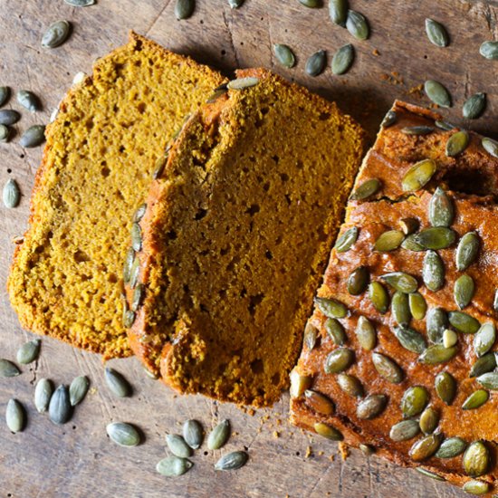 Gluten-Free Pumpkin Bread