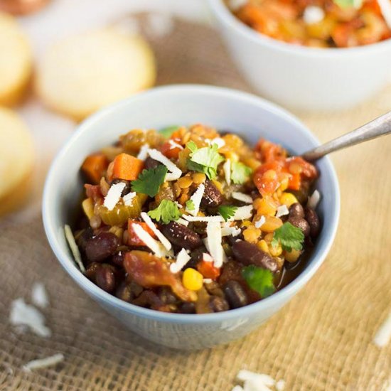 Vegetarian Lentil Chili