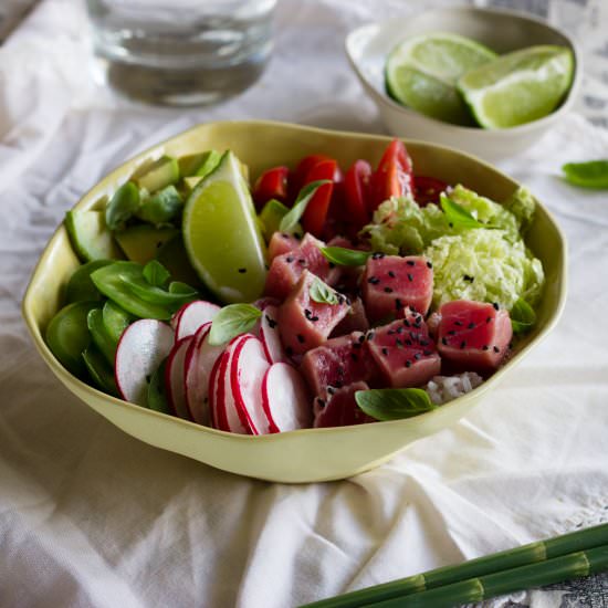 Quick Healthy Tuna Bowl