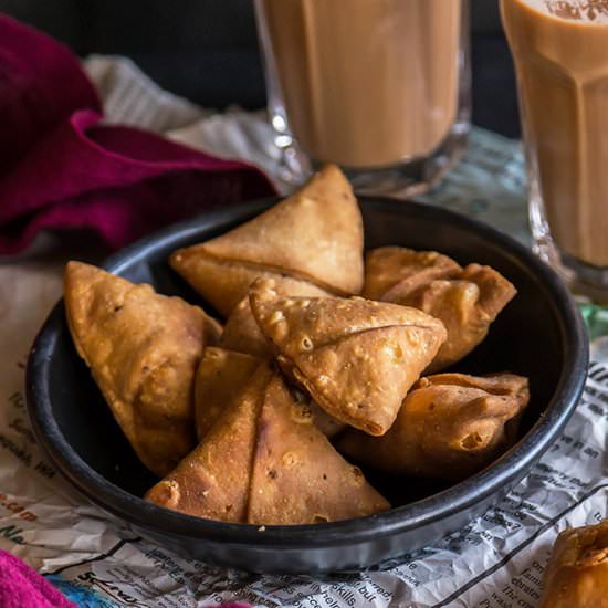 Moong Dal Mini Samosa