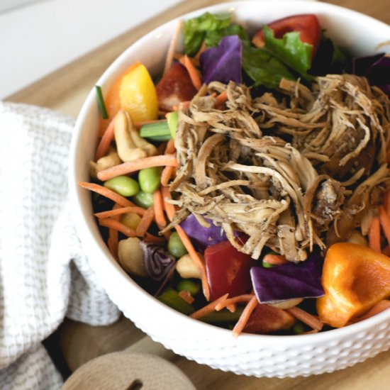 Asian Zing Cashew Chicken Salad