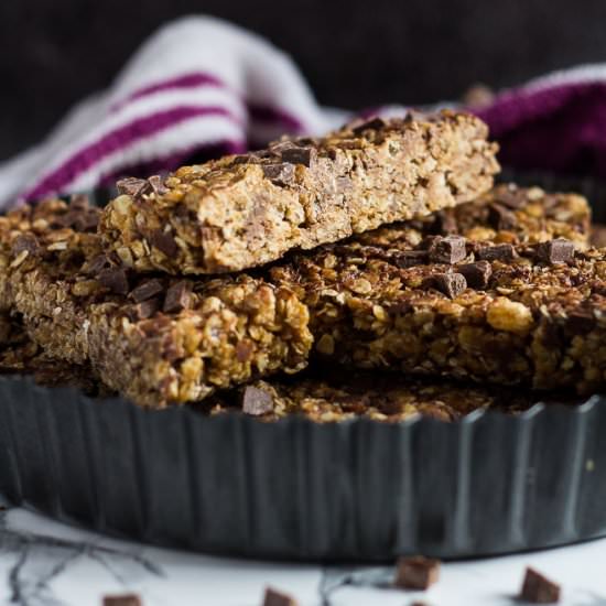 Chocolate Chip Peanut Butter Bars