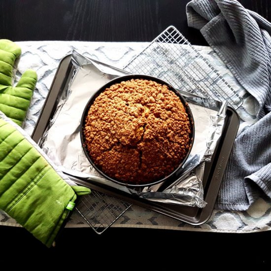 Pumpkin Sour Cream Coffee Cake