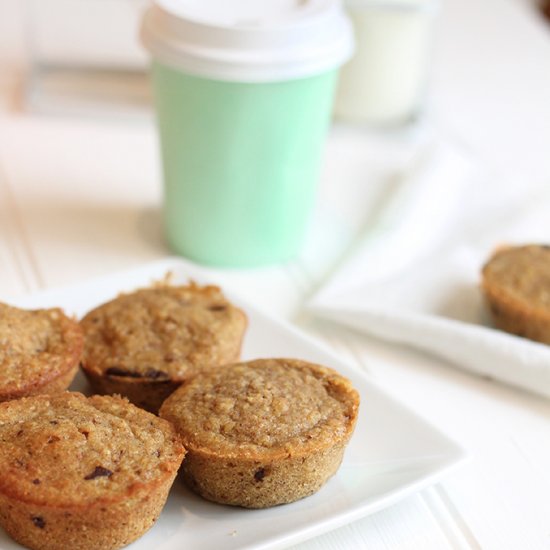 Sugar Free Pumpkin & Ginger Muffins