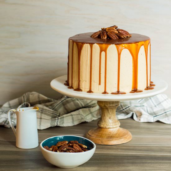 Butter Pecan Layer Cake