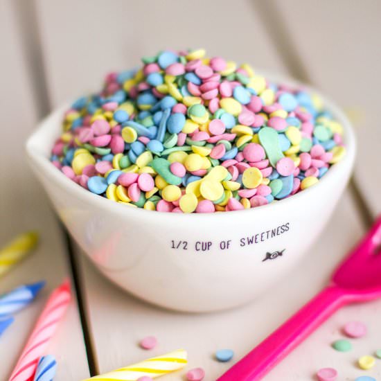 DIY Rainbow Sprinkles