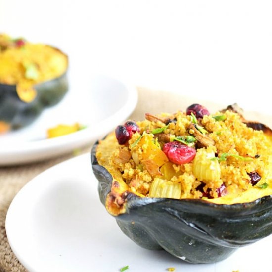 Autumn Stuffed Acorn Squash