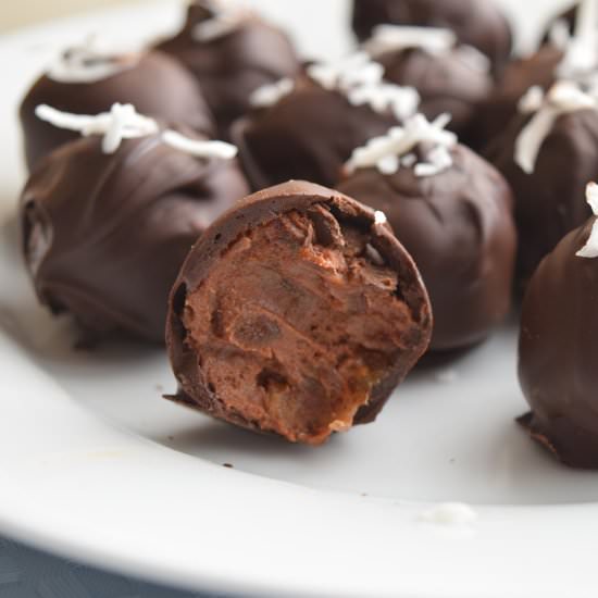 Chocolate Coconut Truffles