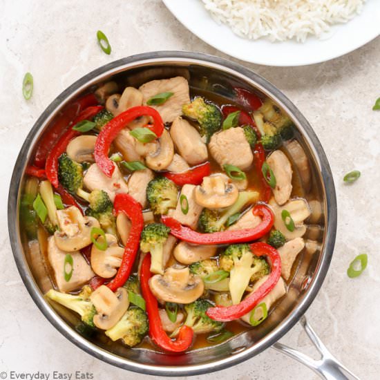 Chicken and Vegetable Stir-Fry