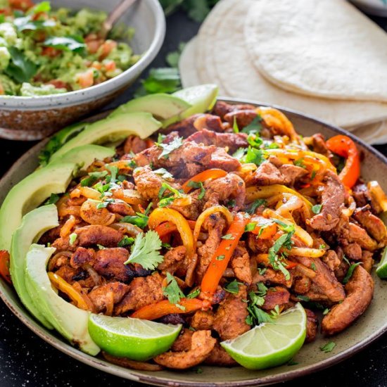 Pork Fajitas