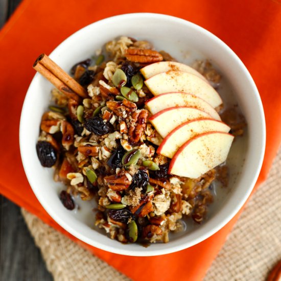 Spiced Apple Breakfast Bowl