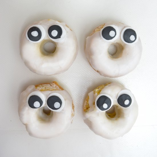 Spooky Pumpkin Donuts