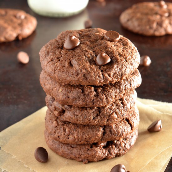 Double Chocolate Cookies