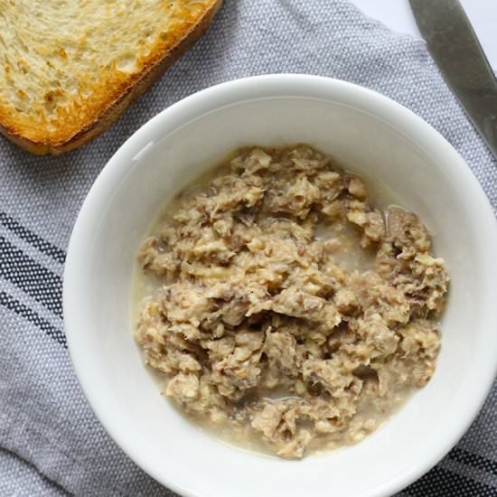 3 Minute French Sardine Pate