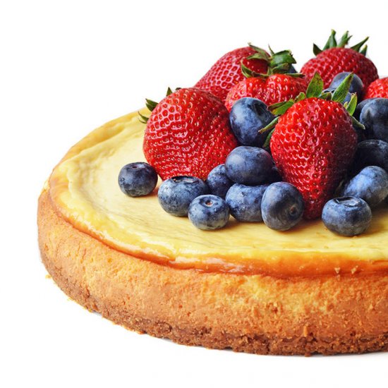 Baked Sour Cream Cheesecake