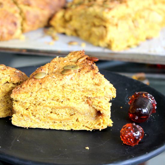 Pumpkin Seed Scones