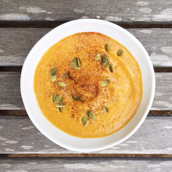 Chipotle-Spiced Sweet Potato Soup