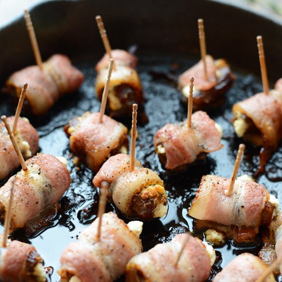 Bacon-Wrapped Dates