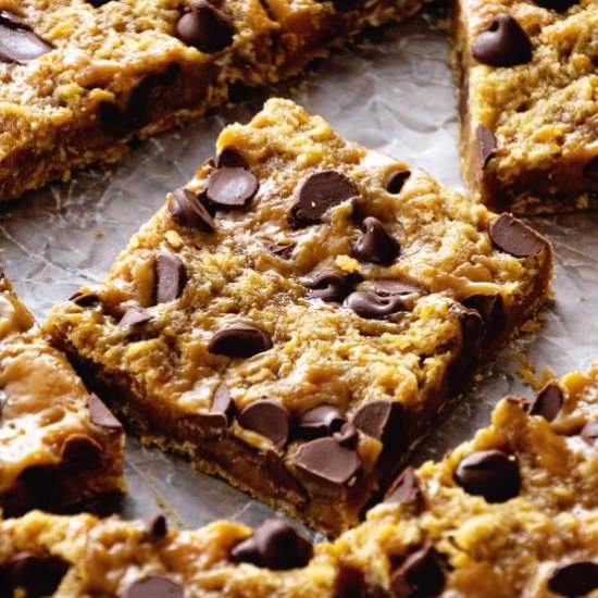 Caramel Oatmeal Bars