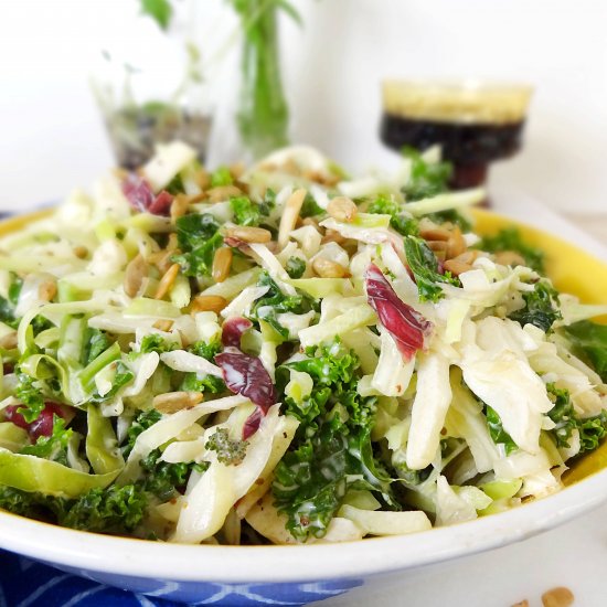 Kale & Broccoli Coleslaw