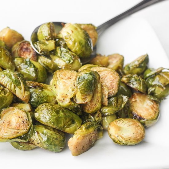 Easy Roasted Brussels Sprouts