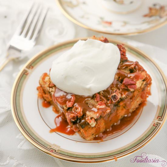 Pecan Crumble Pumpkin Cobbler