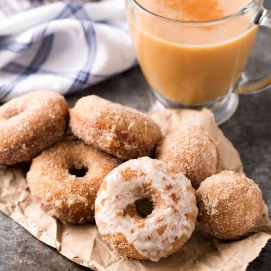 Baked Vanilla Chai Donuts