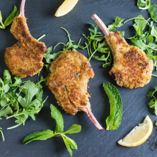 Breaded Lamb Chops