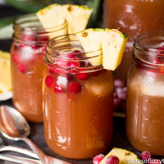 Cranberry Pineapple Iced Tea