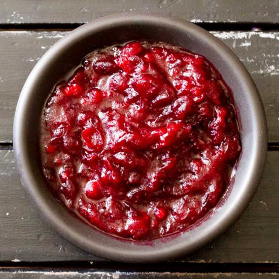 Sugar Free Cranberry Sauce