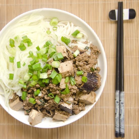 Taiwanese Style Zhajiang Noodles