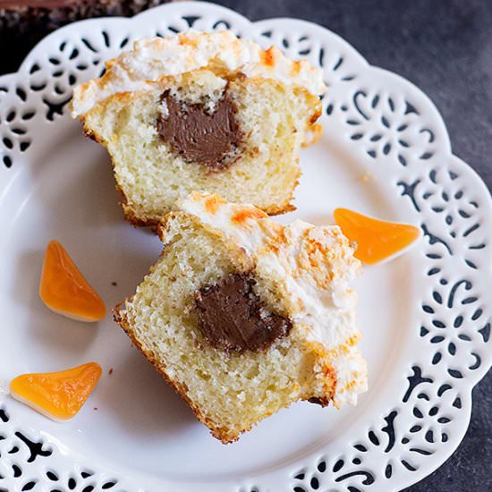 Peanut Butter Chocolate Cupcakes