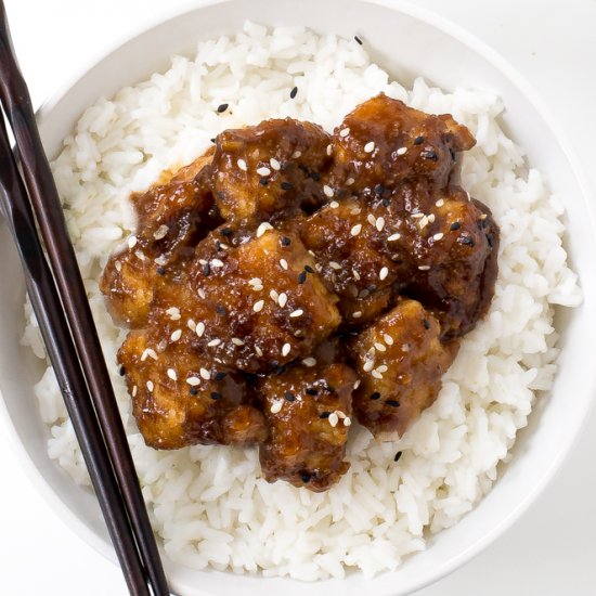 30 Minute General Tso Chicken