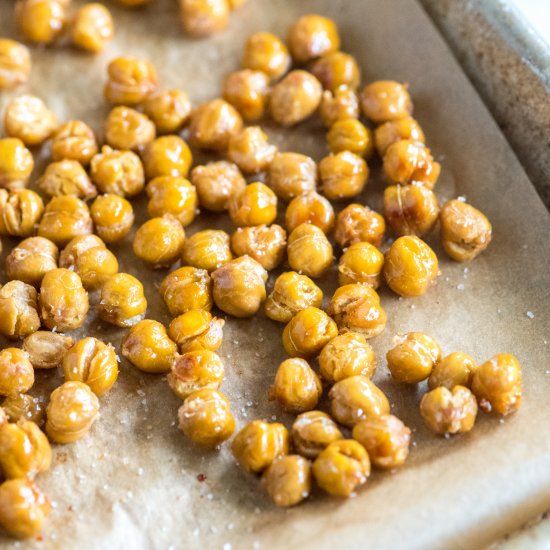 Honey Roasted Chickpeas