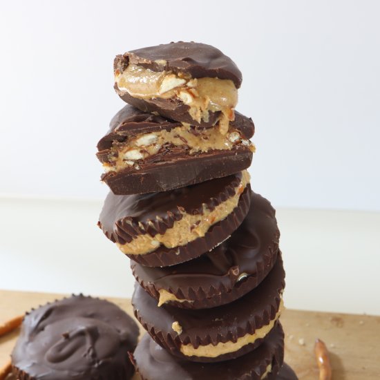 Peanut Butter Pretzel Cups