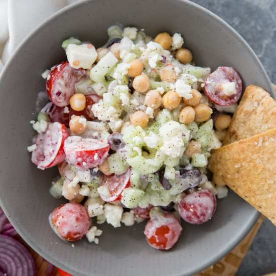 Mediterranean Chickpea Salad