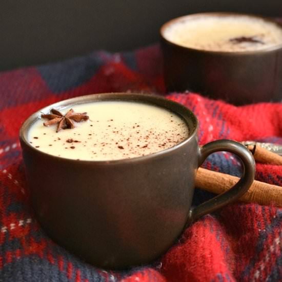 Chai Spiced White Hot Chocolate