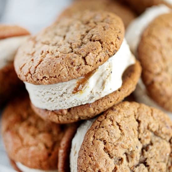 PSL Ice Cream Sandwiches