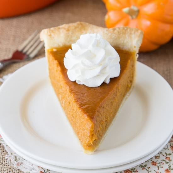 Perfect Pumpkin Pie