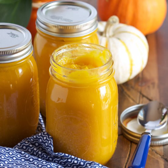 Slow Cooker Pumpkin Puree