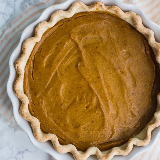 Vegan Pumpkin Pie