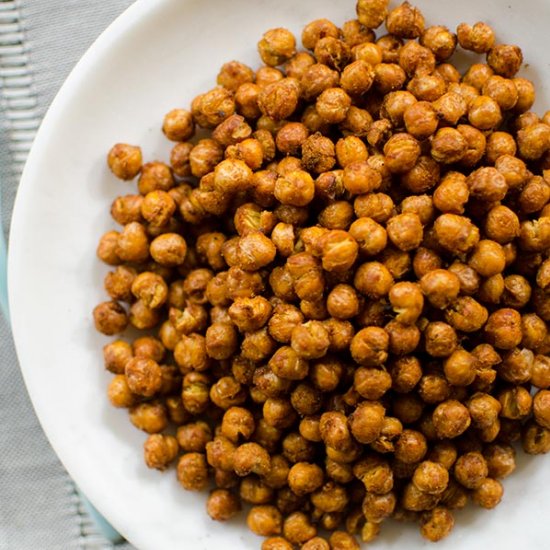 Air-Fried Tandoori Chickpeas