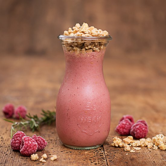 Rasberry smoothie