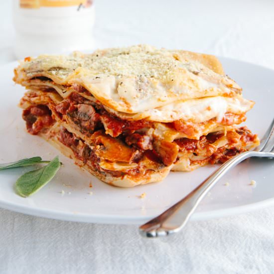 Mushroom Lasagna