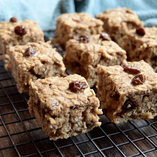 Oatmeal Raisin Bars