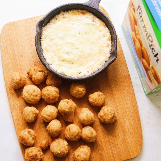 Creamy Parmesan Mushroom Dip