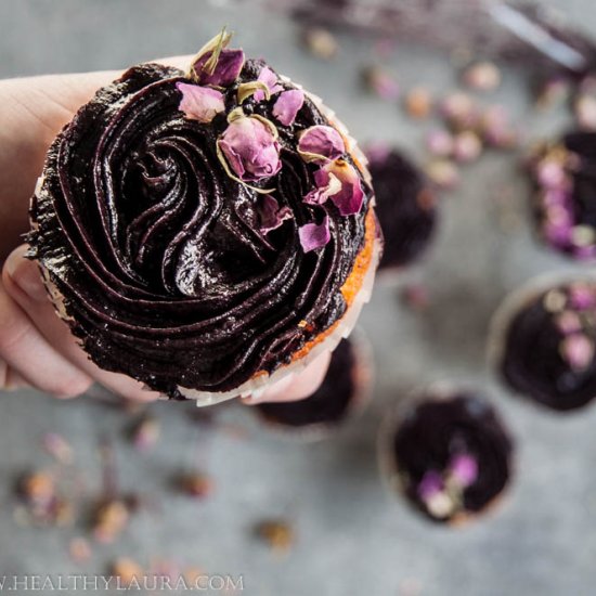 Gluten Free Blueberry Cupcakes