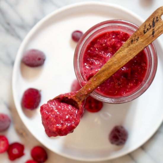 Cranberry Maple Mustard