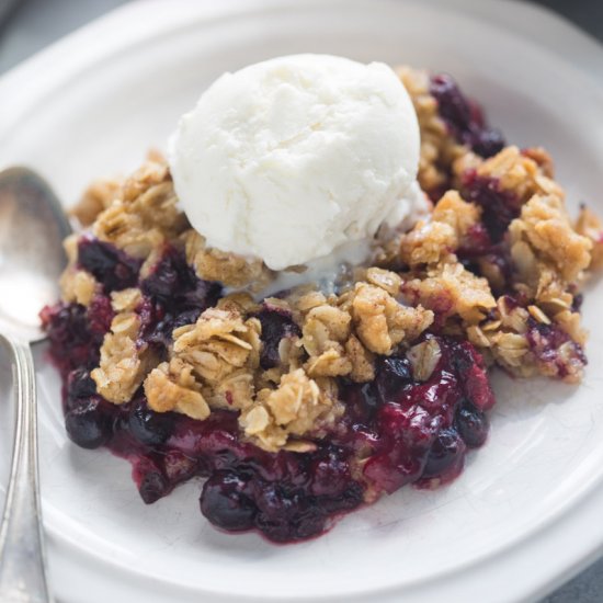 Triple Berry Crisp